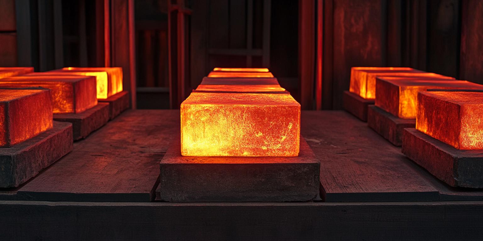 Various shapes of mullite refractory bricks designed for glass production equipment