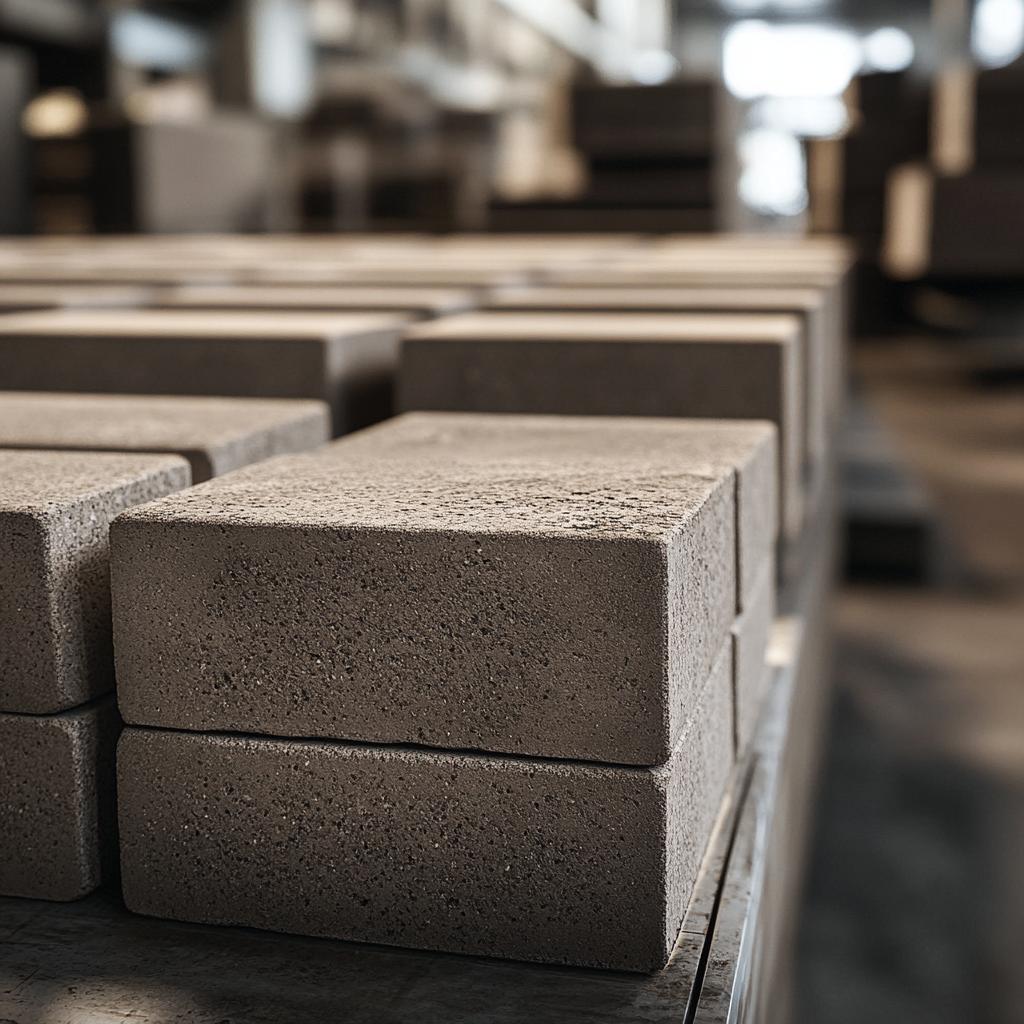 图示为电熔AZS砖TY-AZS36的微观结构和孔隙率