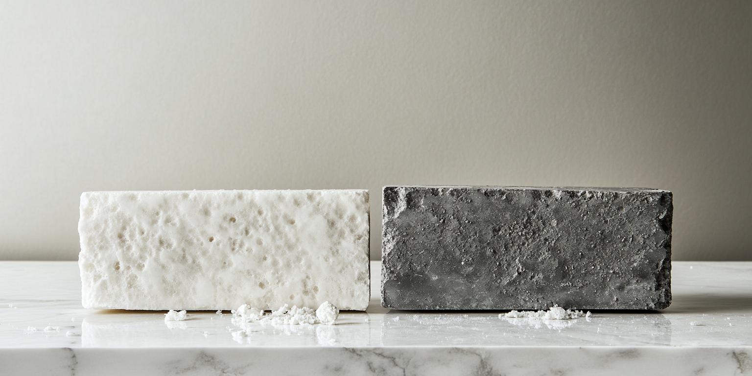 Graph of fracture toughness performance of refractory bricks after thermal shock cycles