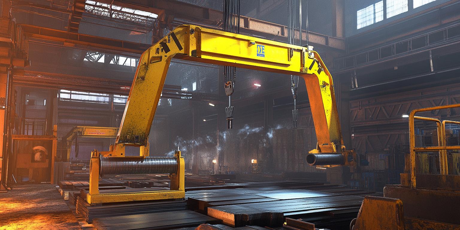 The Power - type Steel Plate Clamp in operation