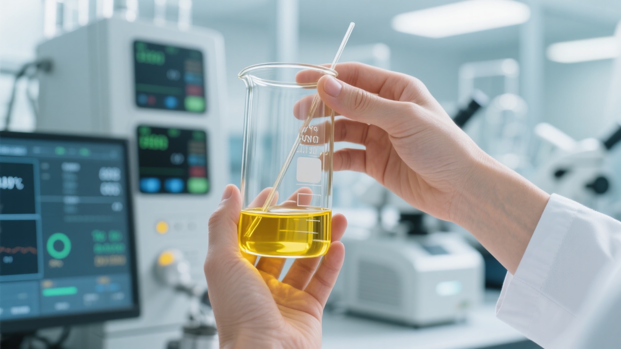 Infographic listing key steps and operational parameters for low-temperature deodorization in soybean oil refining