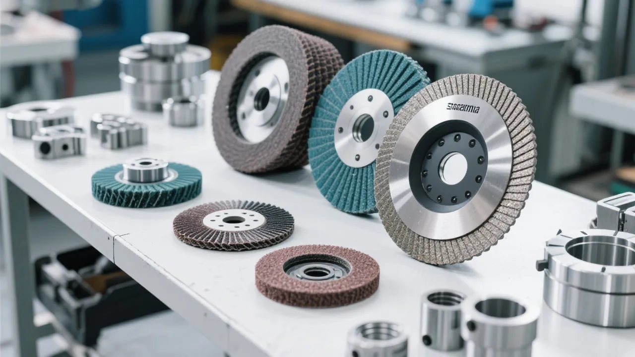 Comparison of diamond particle size selection for different workpiece materials