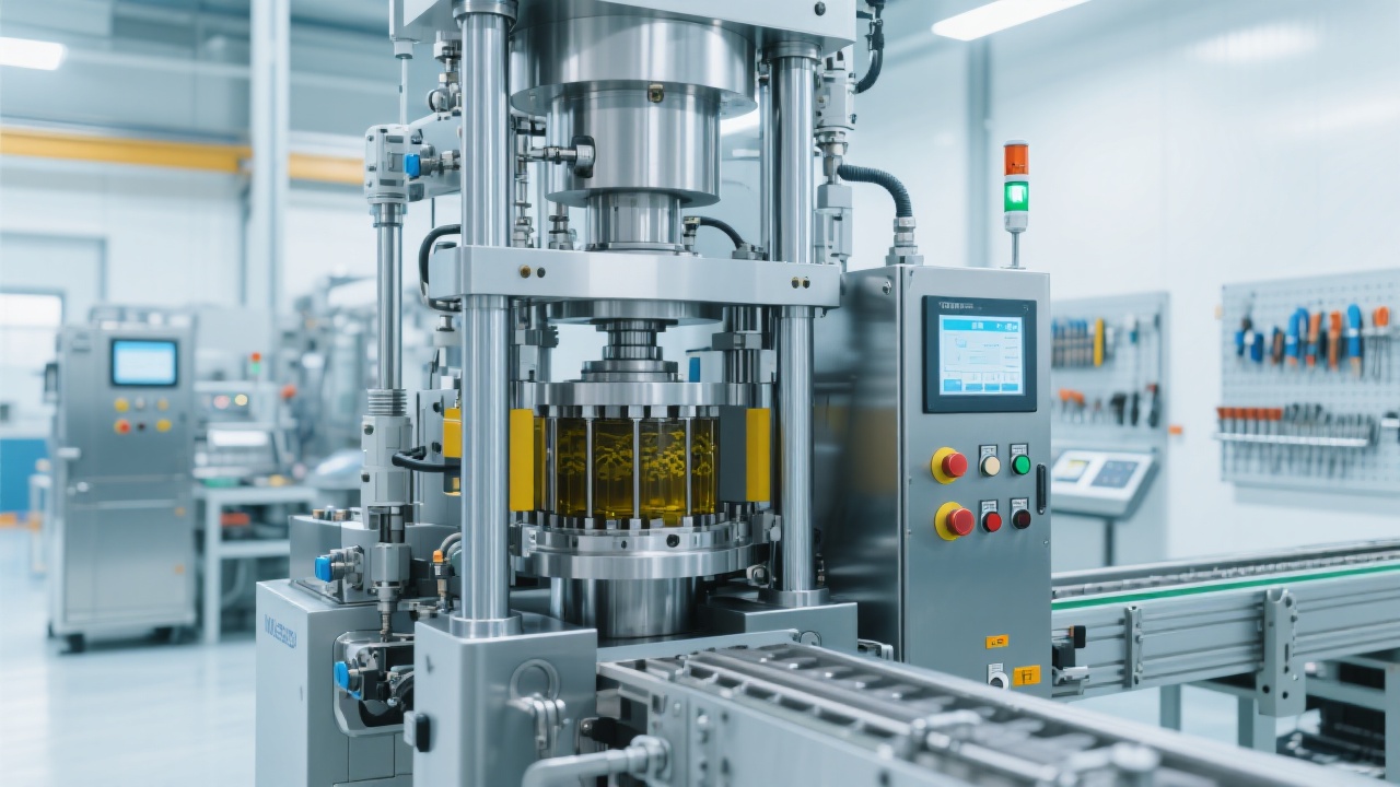 Composants de la ligne de production automatique d'huile de colza