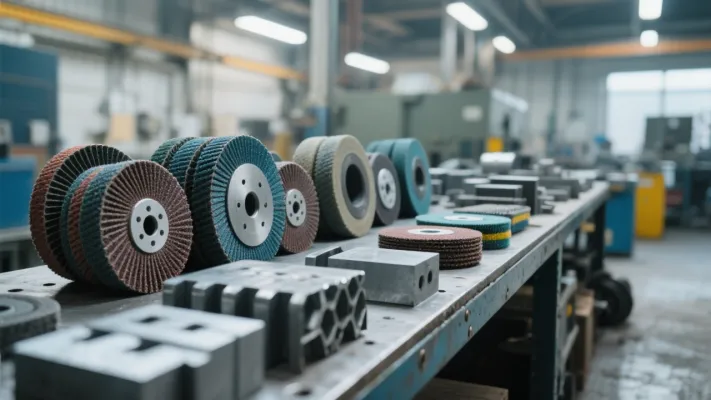 The structure of brazed diamond abrasive tools