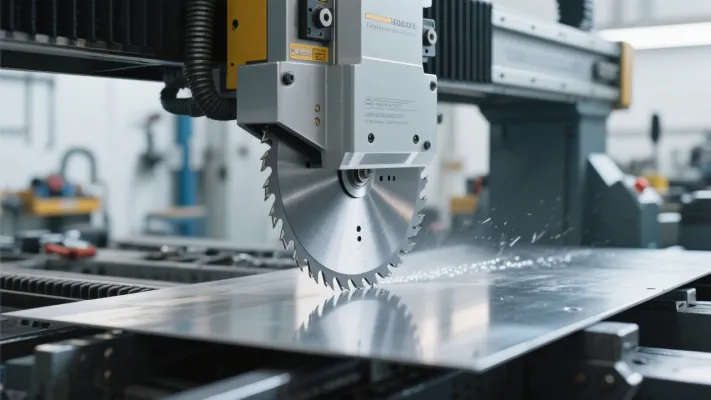 Comparison chart showing traditional vs. UHD vacuum brazed diamond blades in terms of dust emission levels and blade life