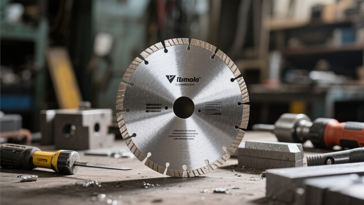 Yode 400mm Diamond Saw Blade Structural Diagram showing diamond grit distribution and alloy matrix