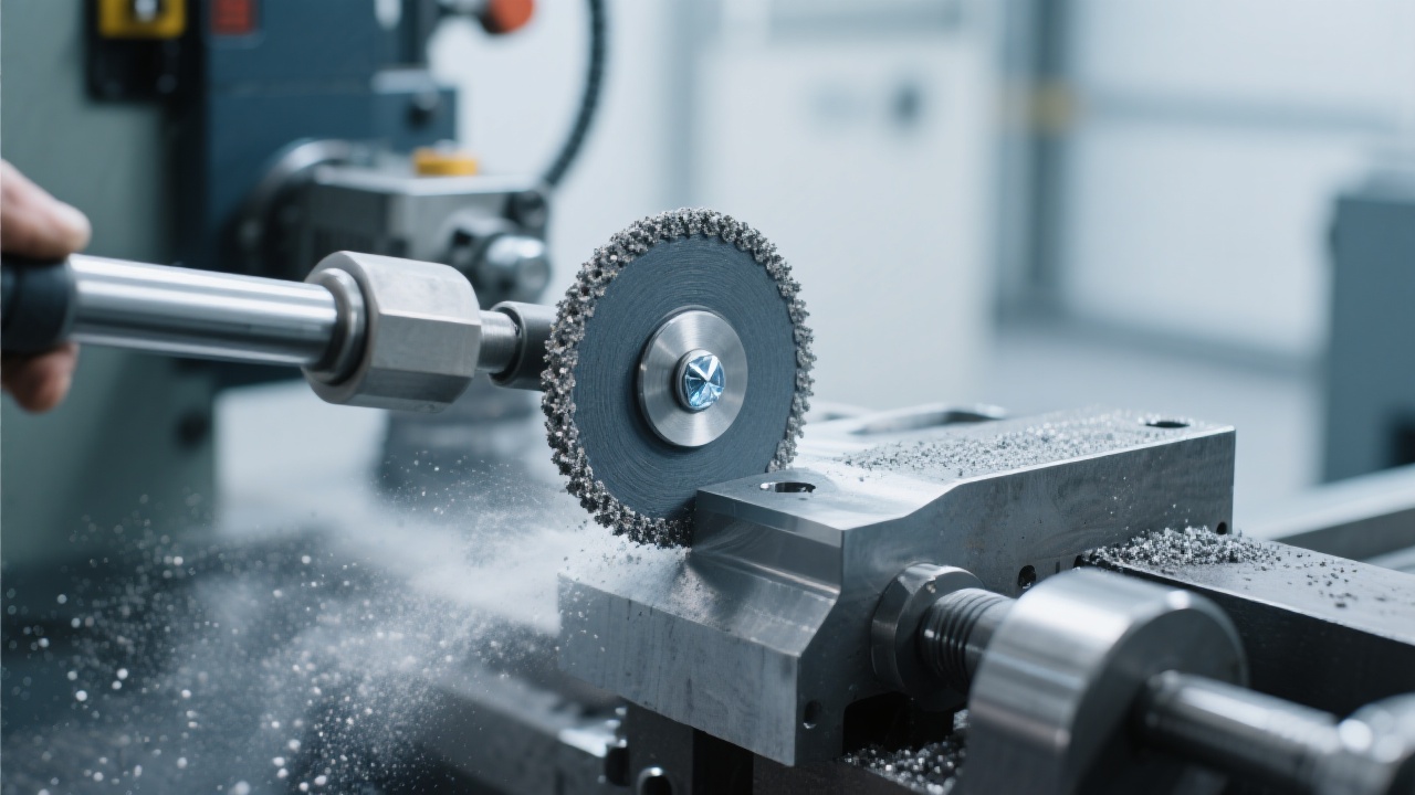 Braze-bonded diamond grinding wheel structure designed for stable cutting and reduced airborne dust