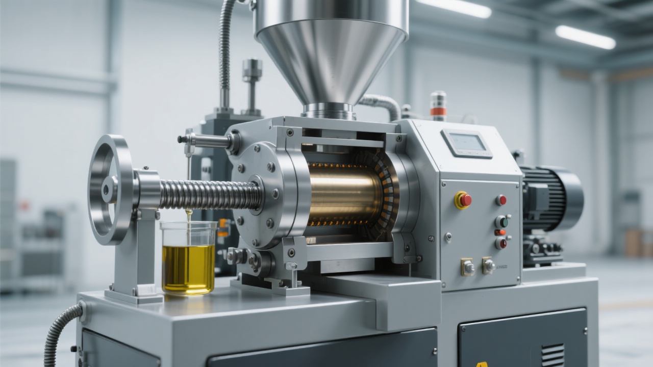 Equipements de production d'huile de palmiste en fonctionnement