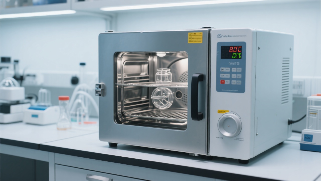 Vacuum oven PID temperature control and stainless steel chamber