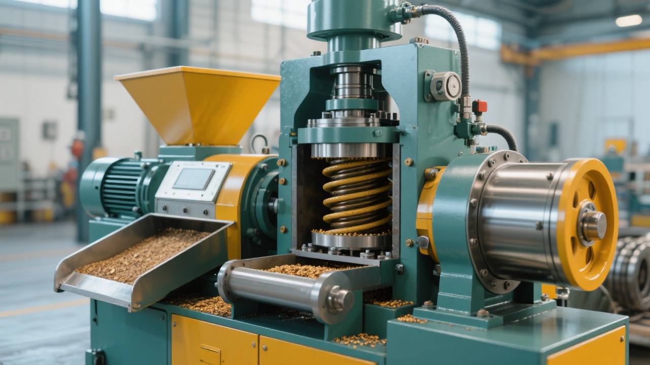 Multi-stage oil filtration process showing coarse filter, carbon stage, and final ceramic membrane