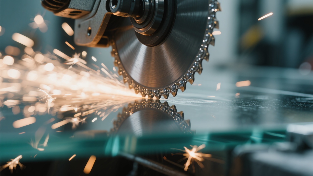 Comparison chart of brazed diamond grinding wheel diameters and their recommended industrial applications