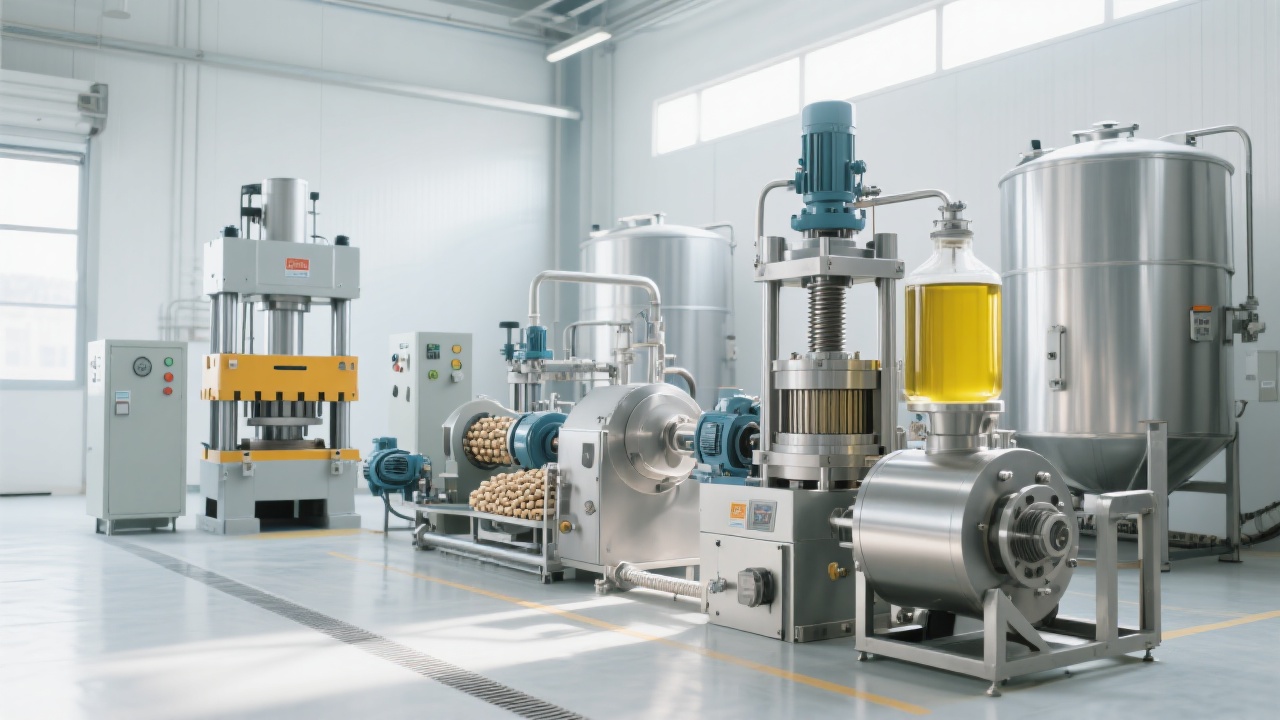 Ilustración de plan de mantenimiento preventivo para línea de producción de aceite de palma