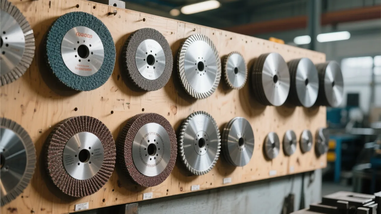 Diamond grinding wheel engaging a complex curved aerospace surface with stable contact and cooling