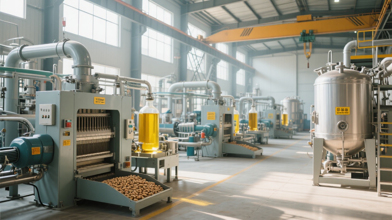 Contrôleur de la ligne de production automatique d'huile de colza