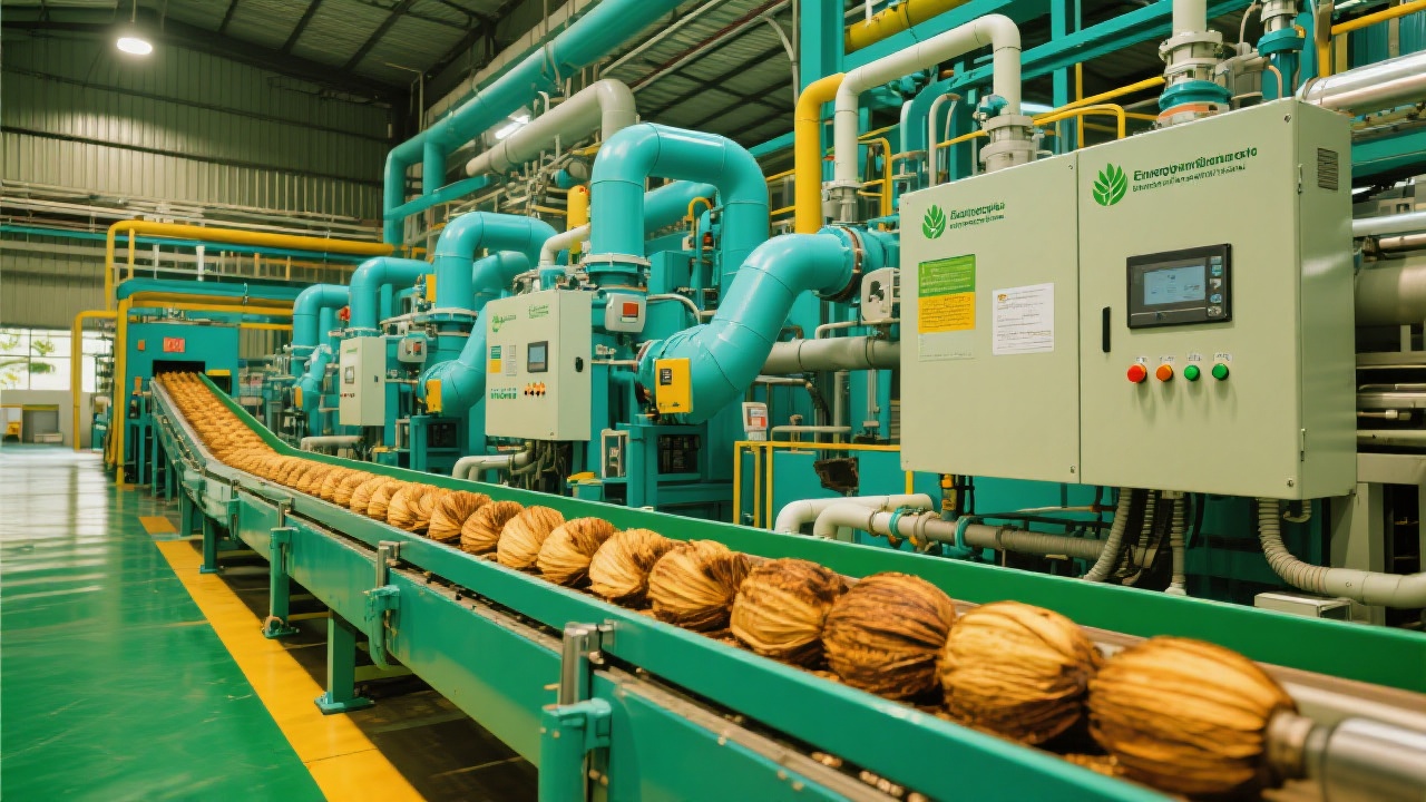 Energy - saving effect in soybean oil production