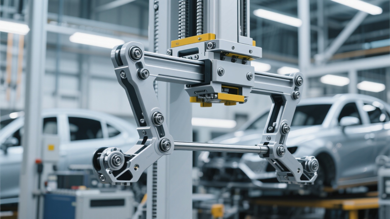 Automotive lifting tool in a warehousing scenario