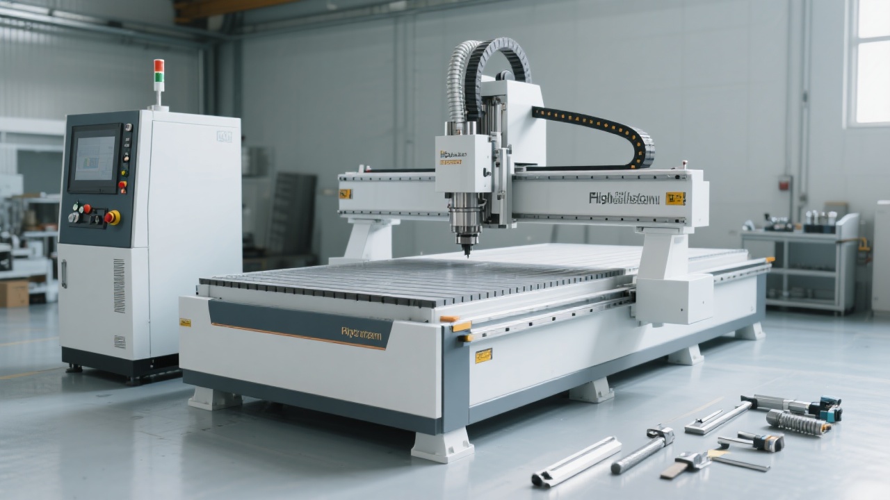Diagrama de flujo mostrando cómo el sistema de control inteligente del DC6040D ajusta automáticamente la velocidad del corte basado en el tipo de aluminio y condiciones de trabajo