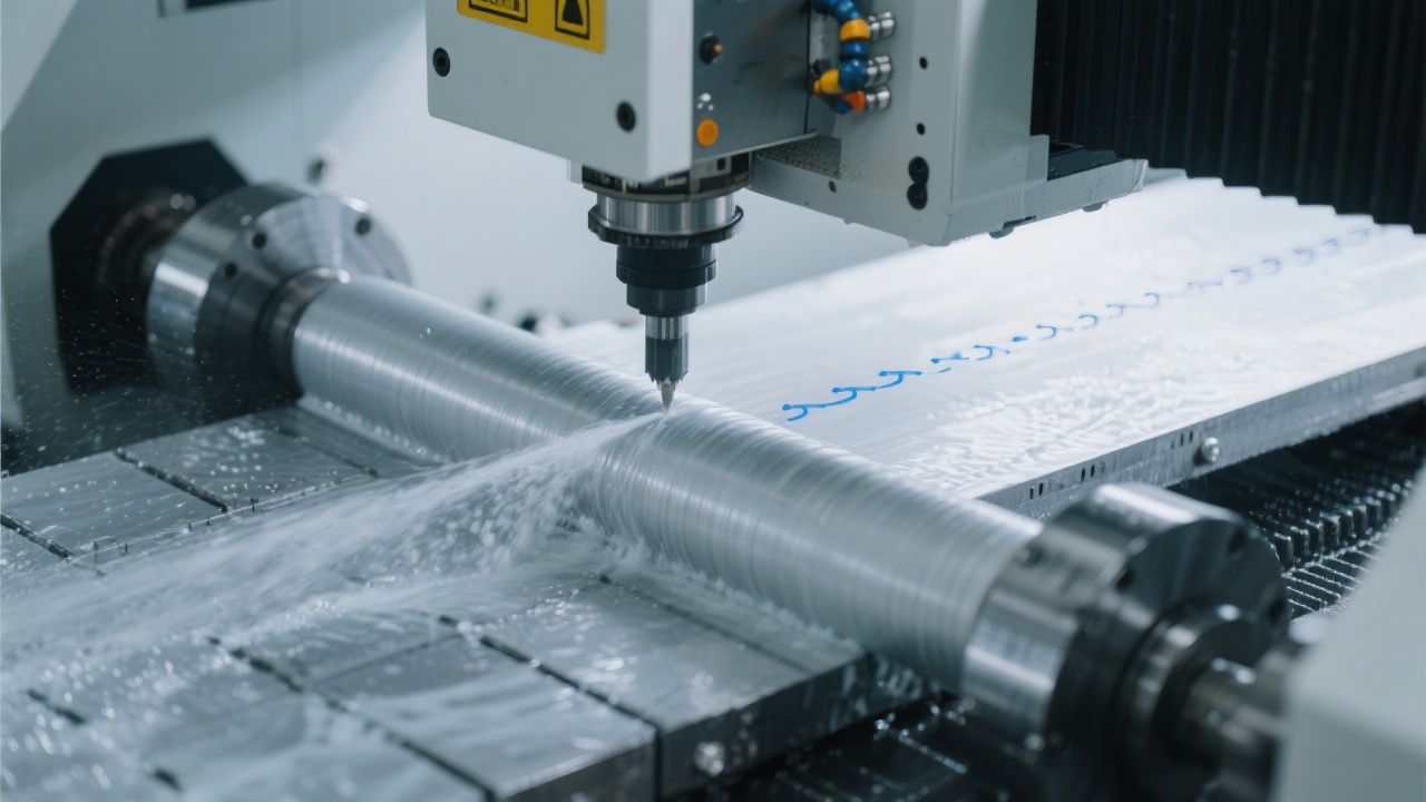 Fresadora CNC DC6060A em operação