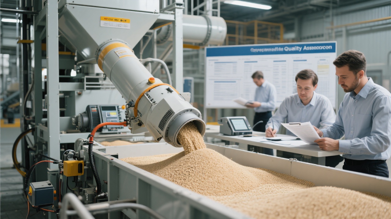 Graph showcasing operational cost reduction and efficiency increment post-implementation of automated sesame oil line