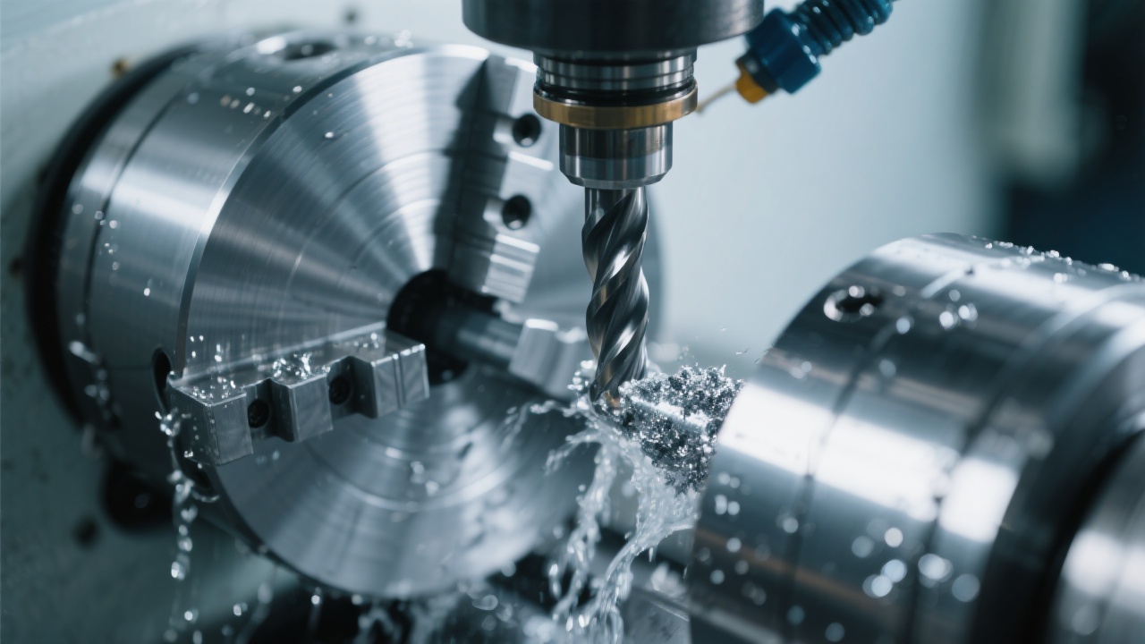The machined parts by DC8070A