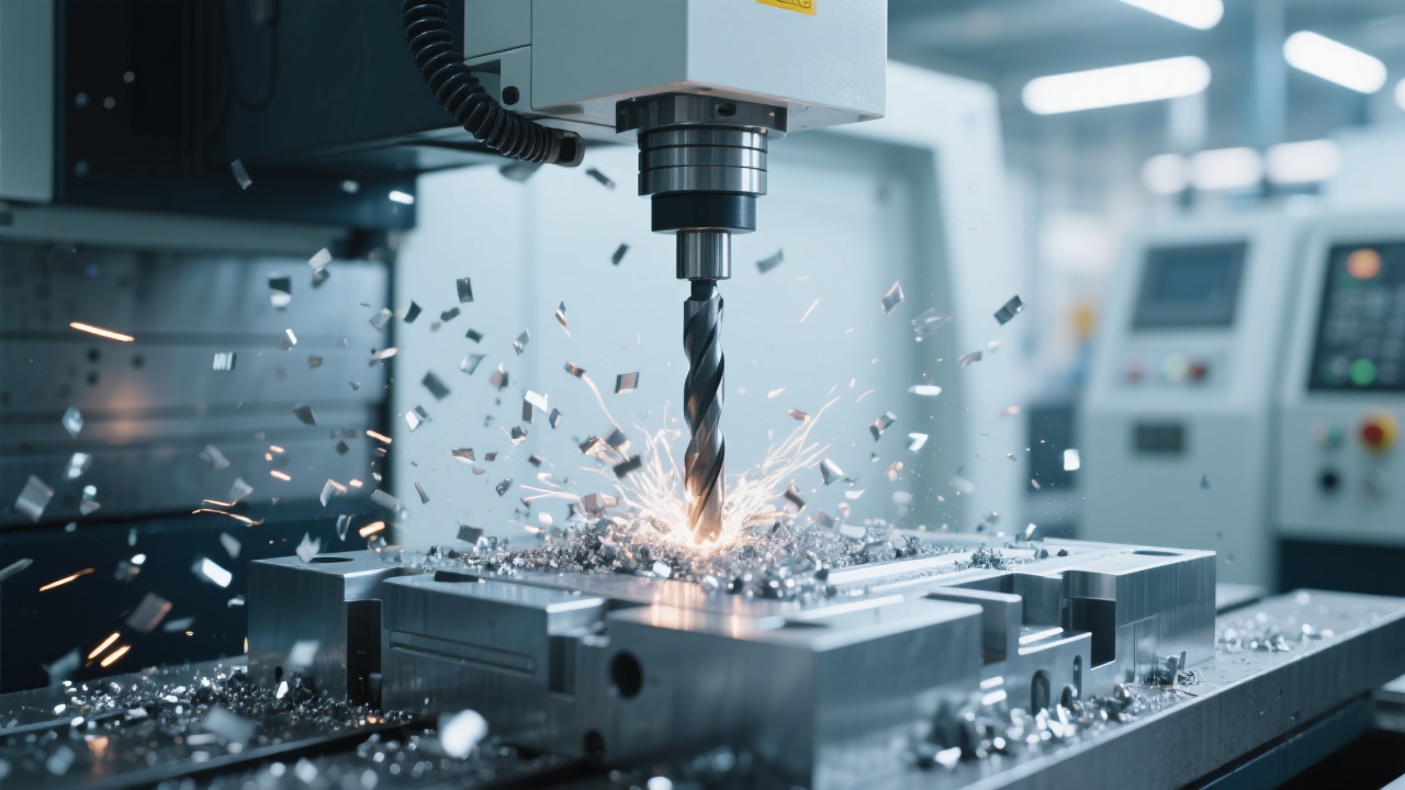 Customer using DC6060A CNC Milling Machine