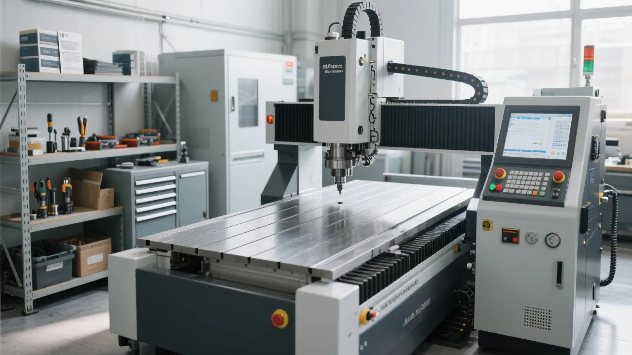 Comparación visual entre piezas de aluminio procesadas con máquina antigua (superficie irregular) y con DC6040D (superficie lisa y precisa)