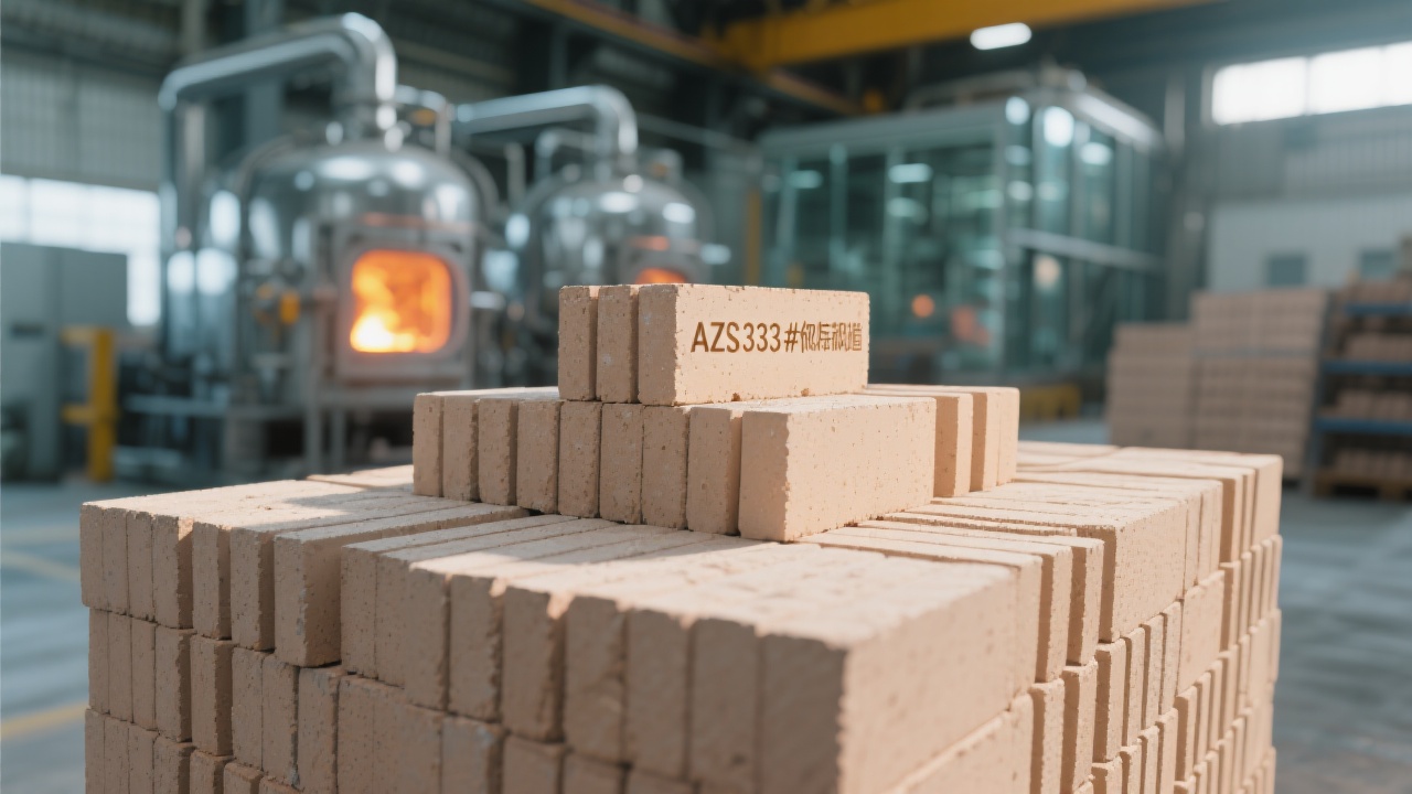 Sillimanite bricks in a blast furnace
