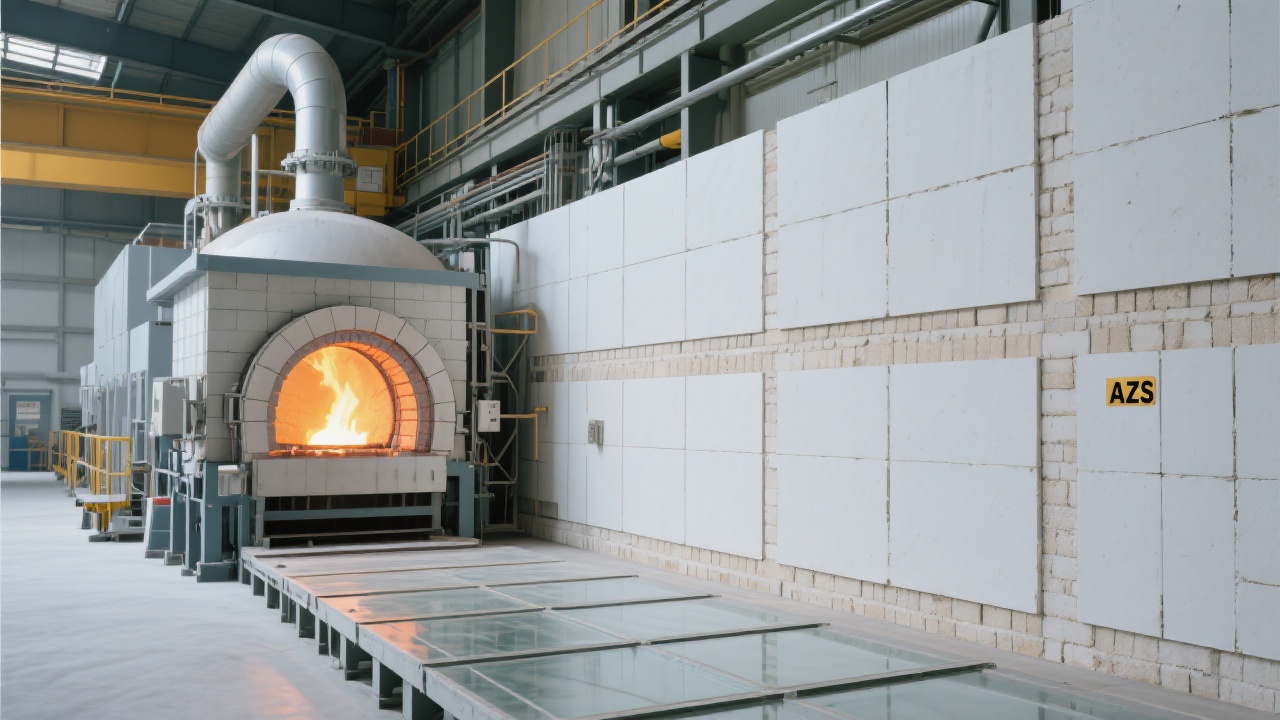 高纯电熔α氧化铝块TY-A在玻璃生产中的应用场景