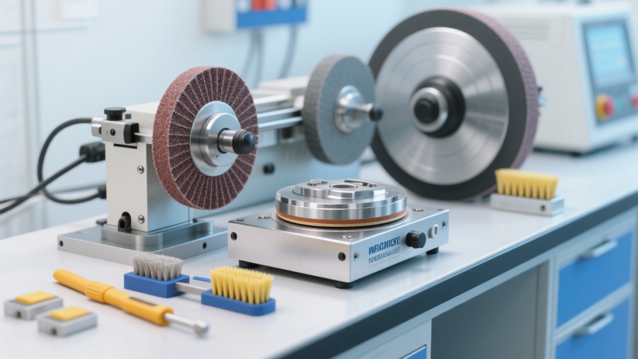 Steel hardness testing process illustration