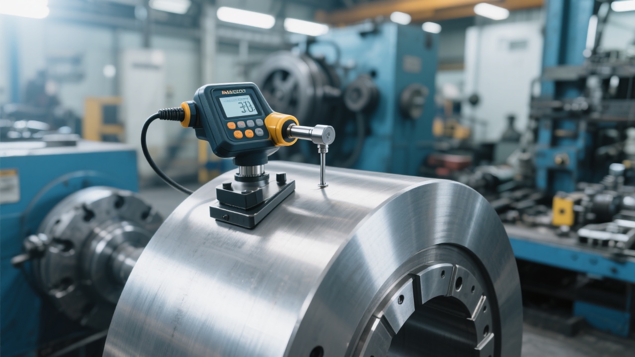 Проверка точности вращения металлографического шлифовального и полировального устройства