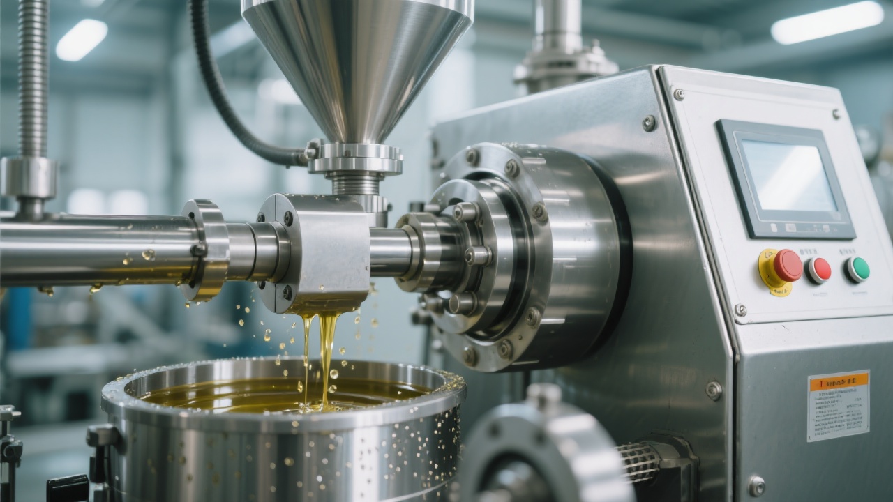 Well - maintained soybean oil manufacturing machine