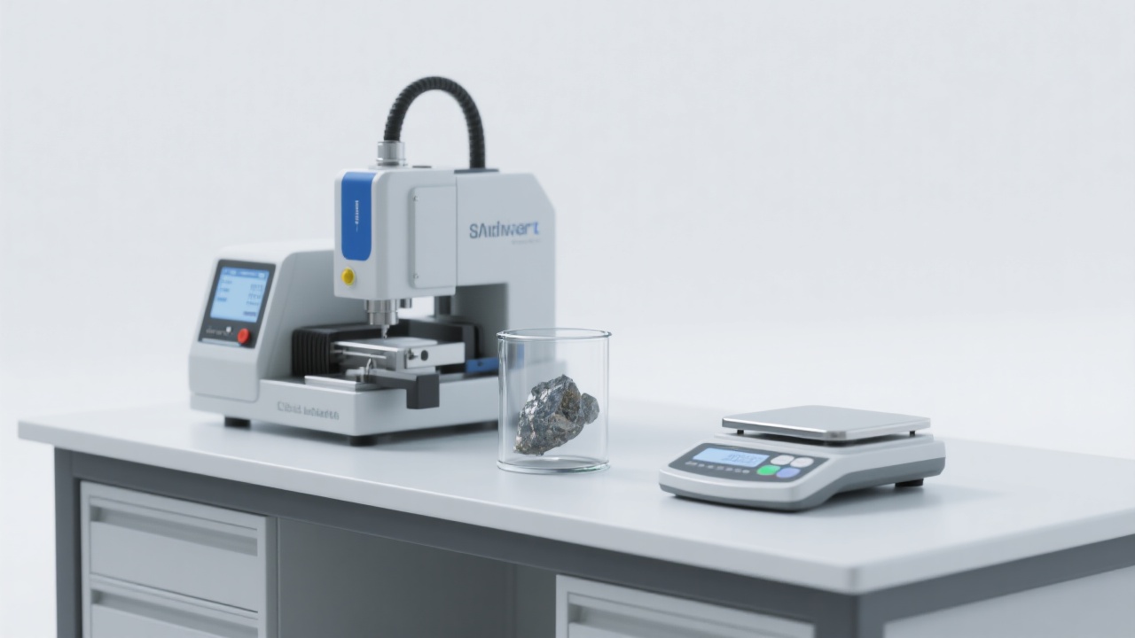 Field technician using HYC-150 on a large steel component during inspection