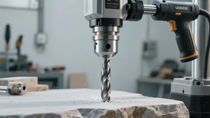 UDD020真空钎焊金刚石岩心钻头在干式钻井中的应用