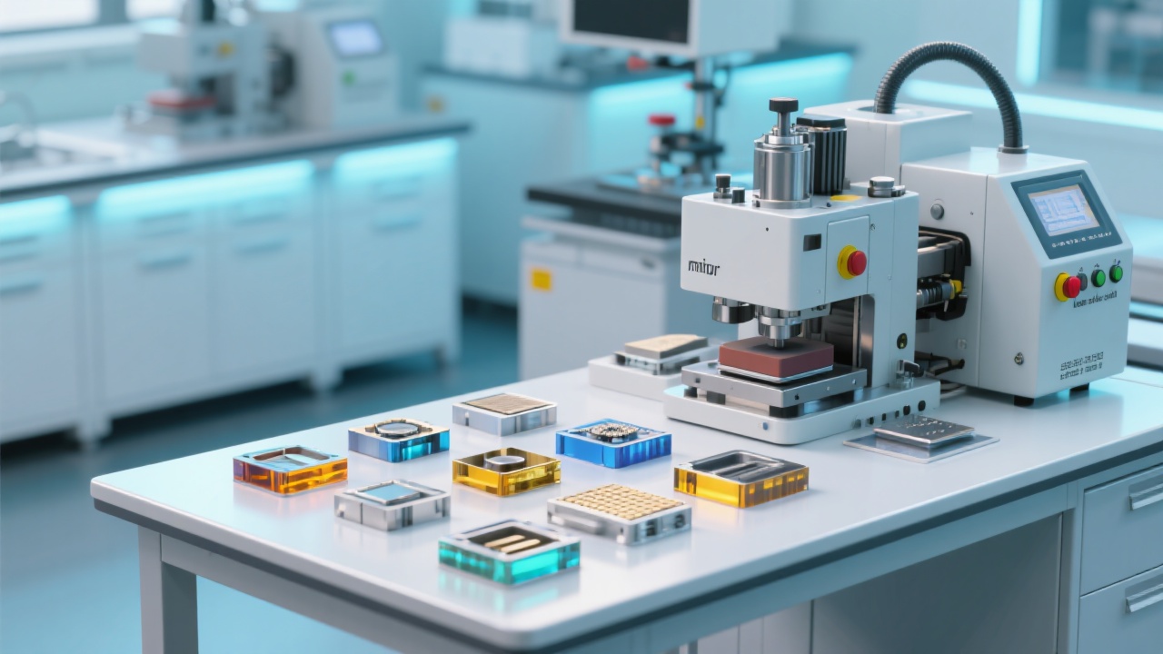 HYB - 187.5 portable Brinell hardness tester in use