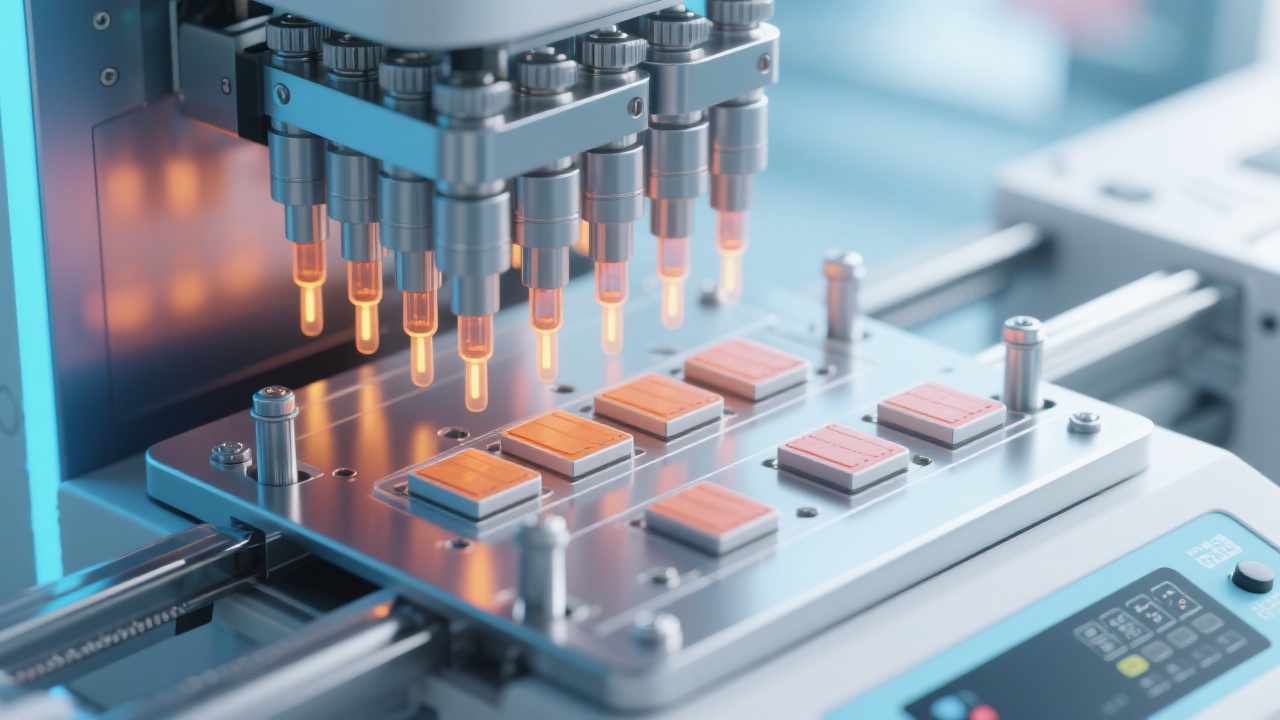 Laboratory staff performing maintenance customized to metallurgy and new materials research contexts