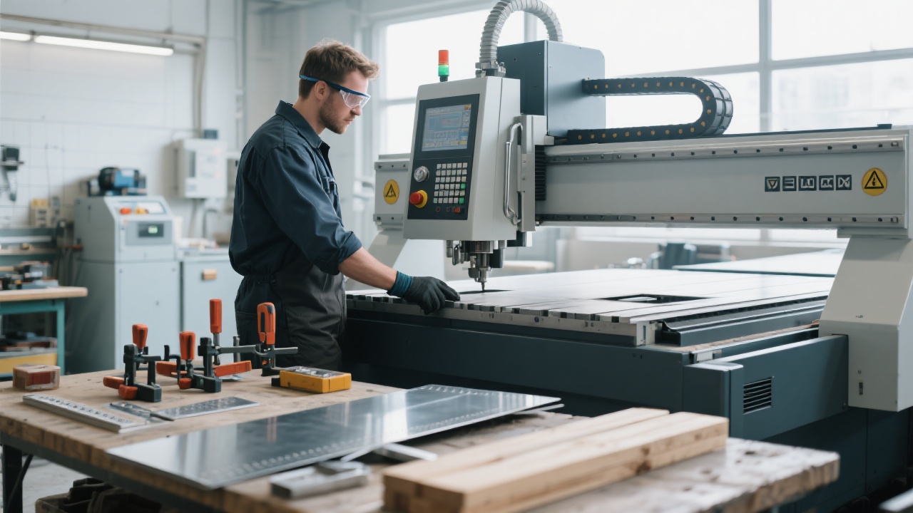 صورة توضح عملية فحص جهاز التلميع