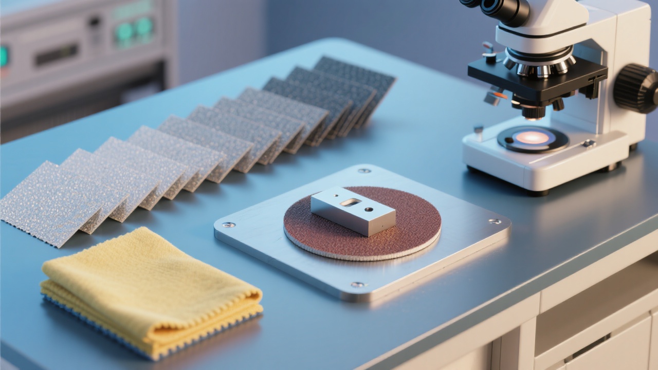 Фото MP-2B в работе с различными образцами металла