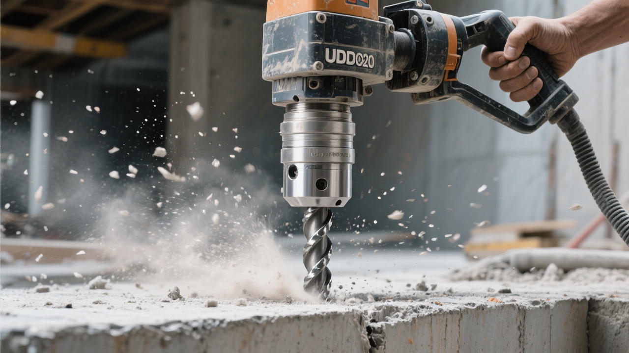 Exemple de trépanation diamantée fabriquée avec le brasage sous vide