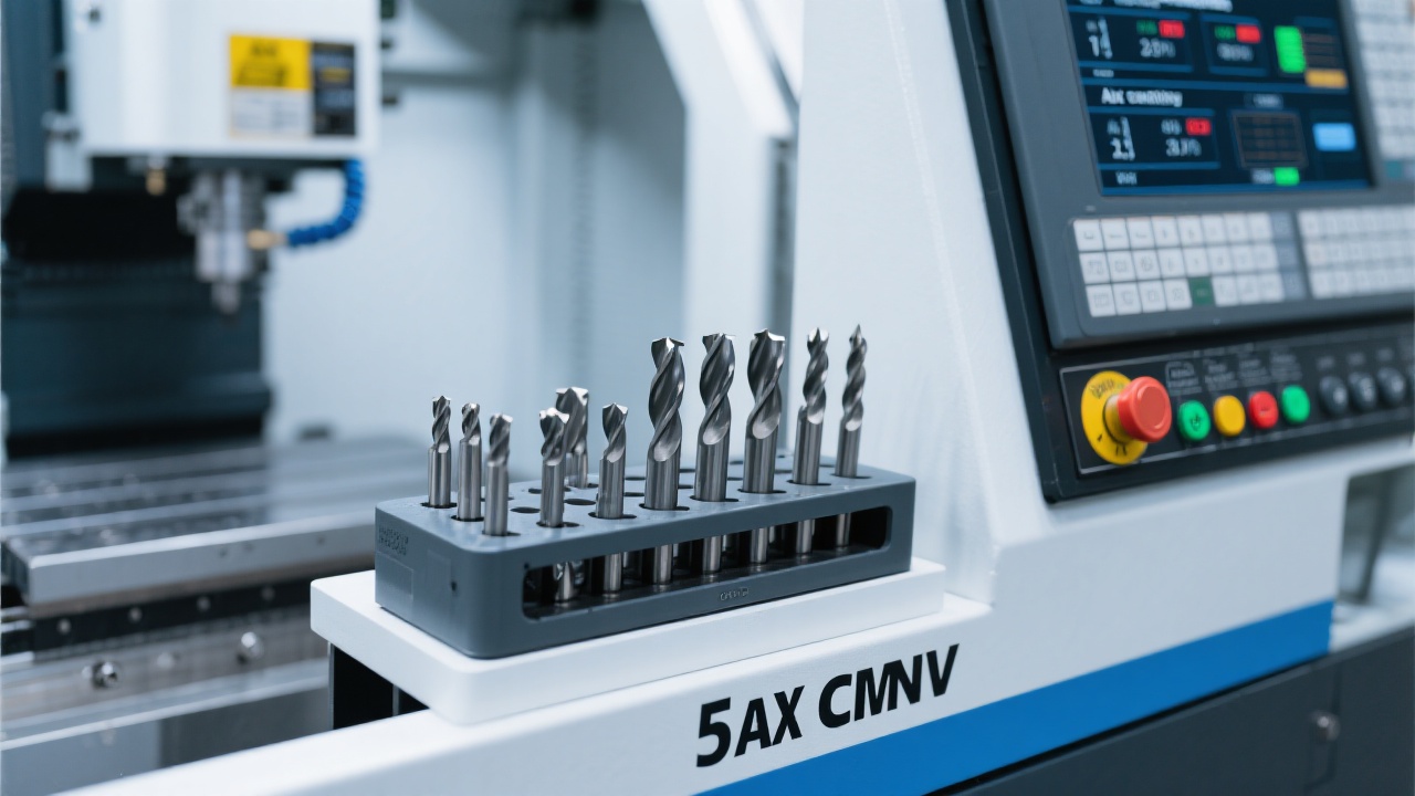 FH855L RTCP five - axis vertical machining center in operation