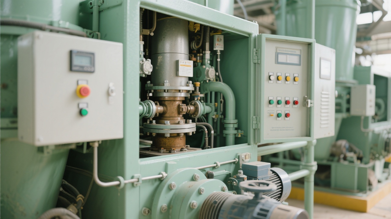 CIP cleaning system in operation