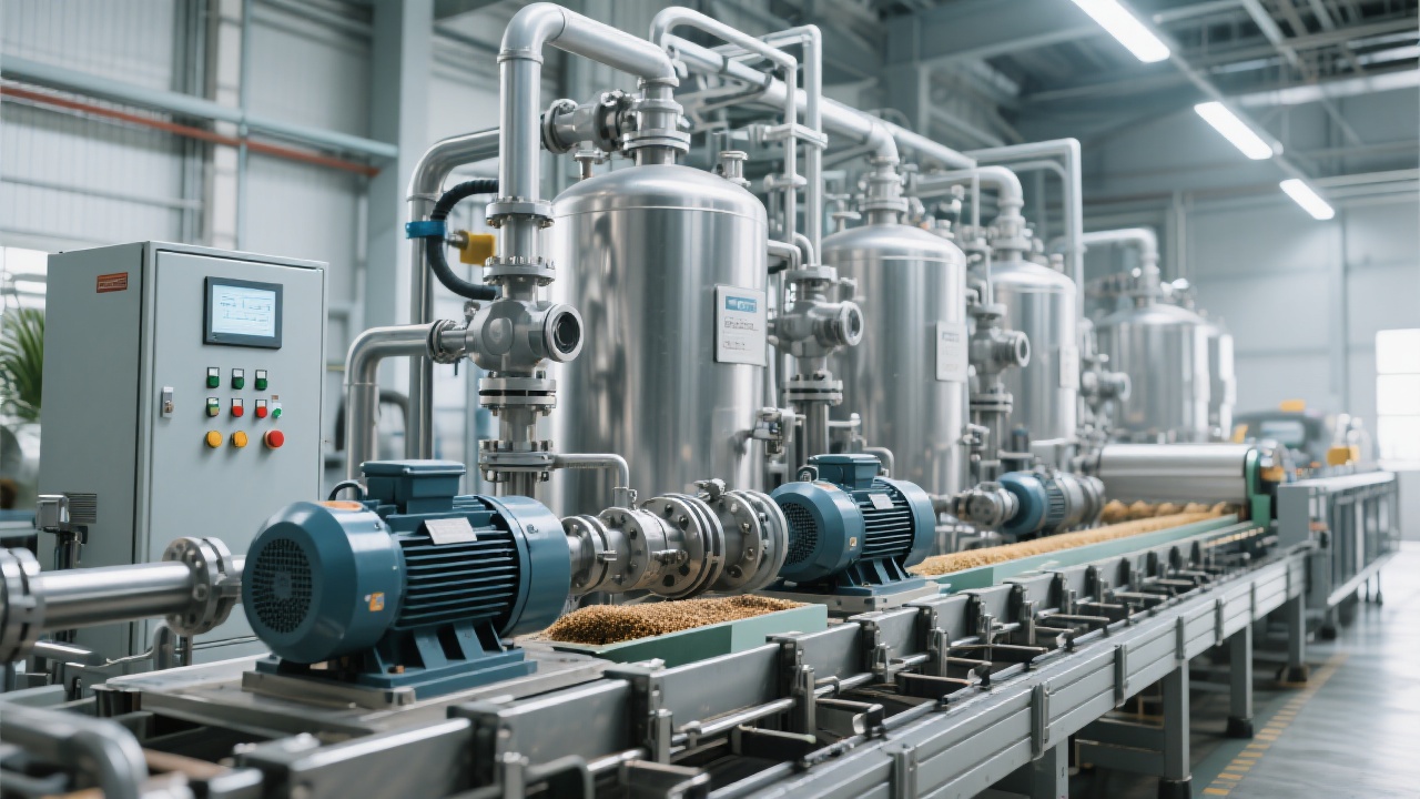 Customer factory deploying automated sesame oil line with integrated process management system