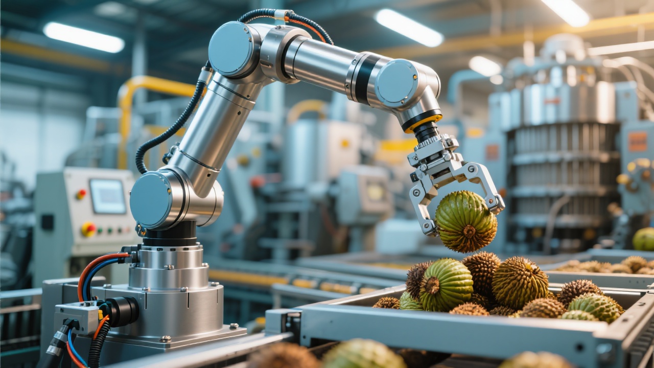 Système de contrôle intelligent PLC des équipements de traitement de l'huile de palme