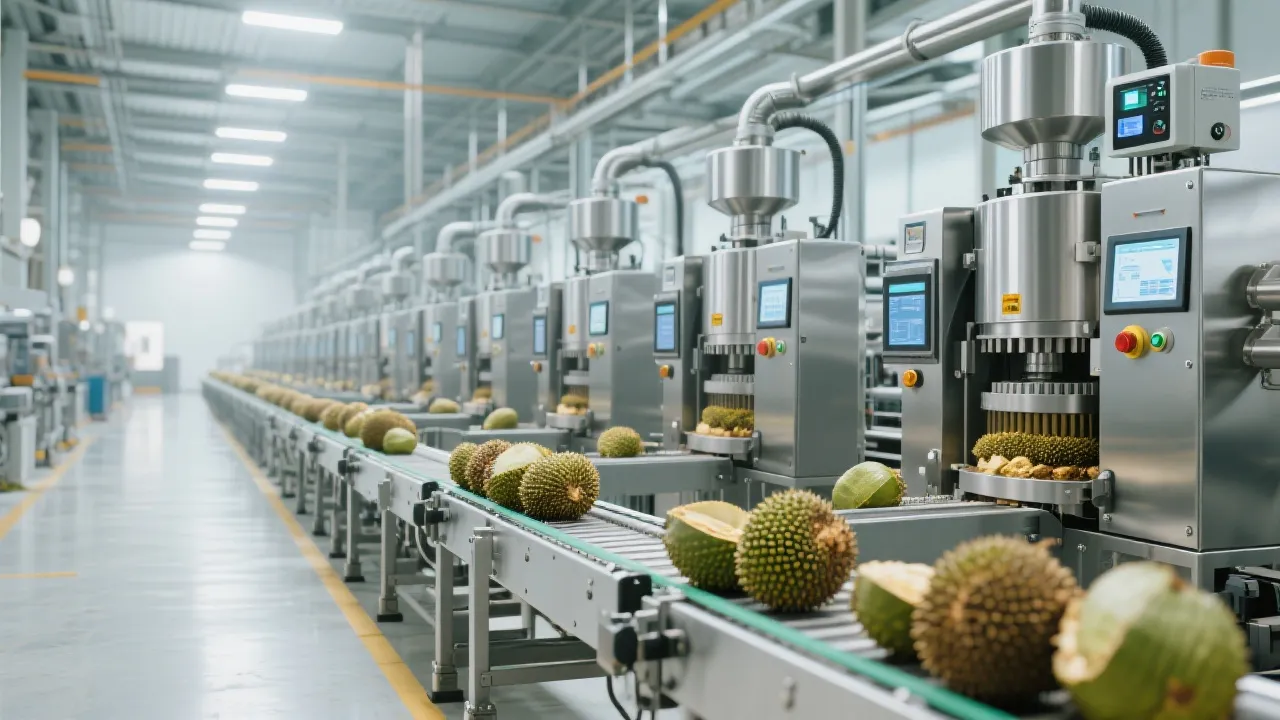 Sensor monitoring setup in automated palm kernel oil refining equipment