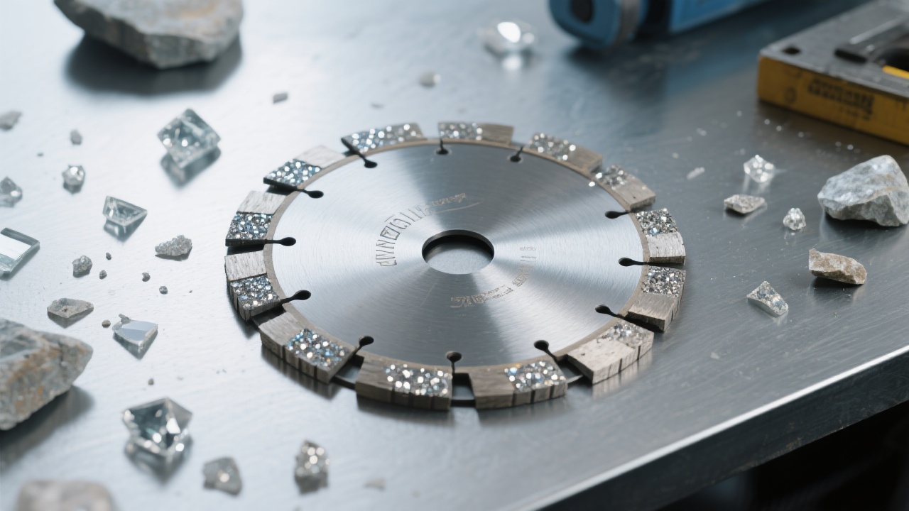 Heat dissipation structure of the saw blade
