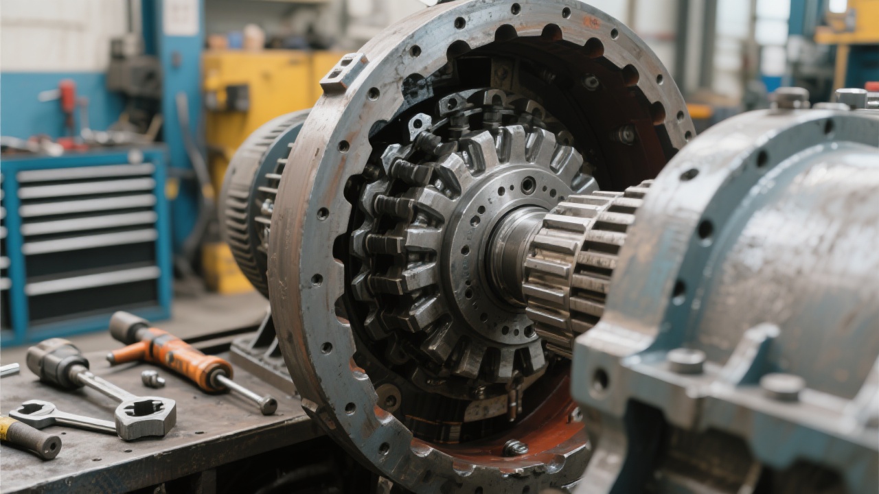 Diagrama técnico de trayectoria oscilante optimizada del mandíbula móvil en triturador PE