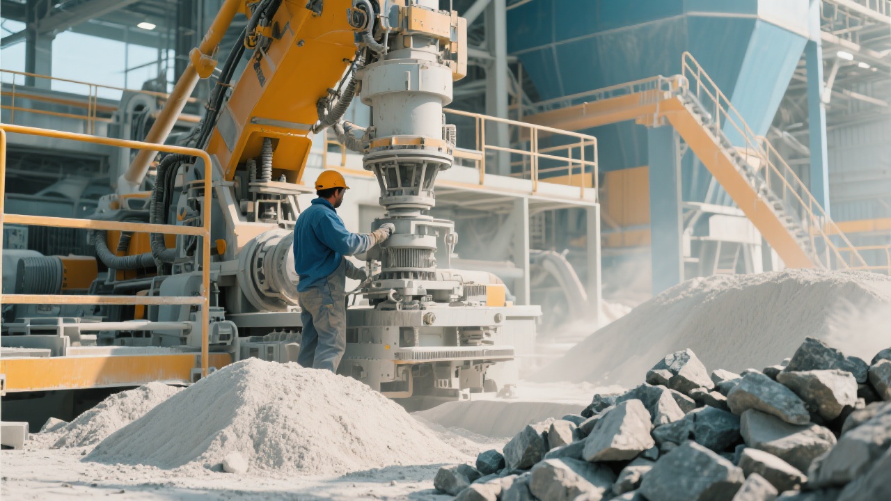 Огнеупорный бетон Роншэнг перед заливкой в печь, фото показывает однородную текстуру и отсутствие пустот