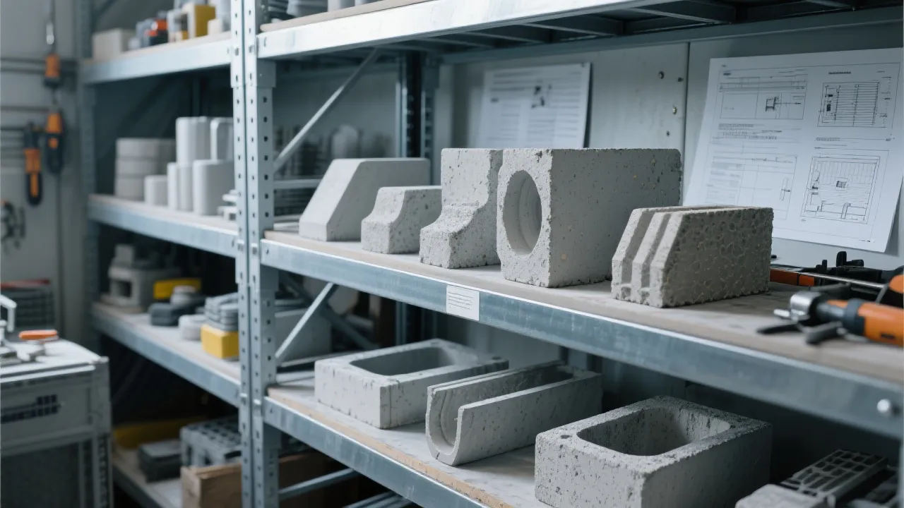 High-purity silicon carbide powder microstructure concept showing stable crystal framework for heat transfer at elevated temperature