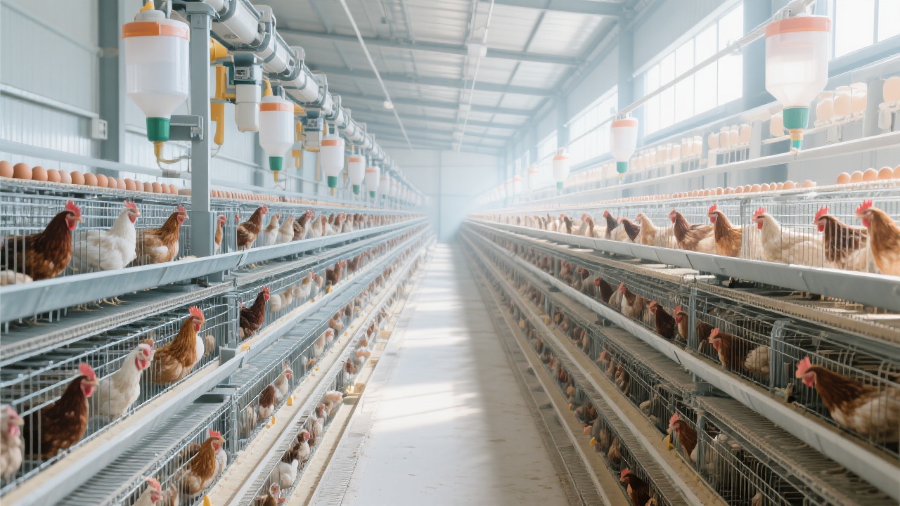 Farm manager sharing egg layer cage maintenance experience