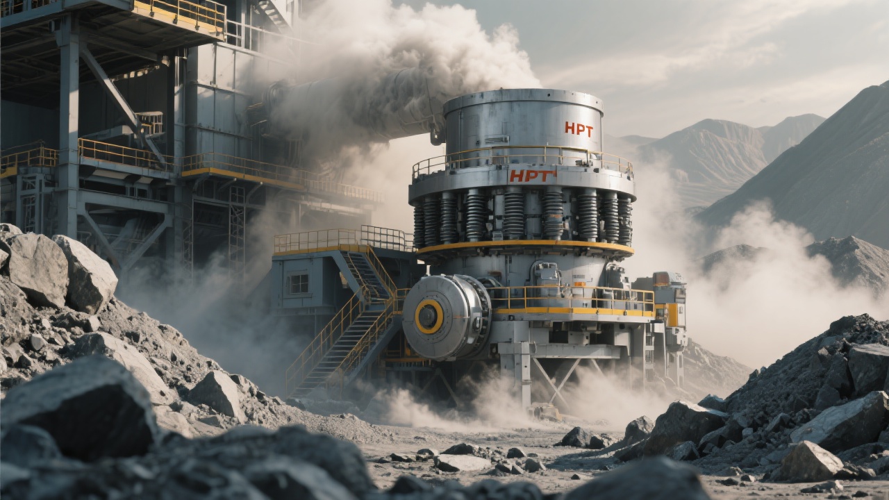 PFW impact crusher in operation