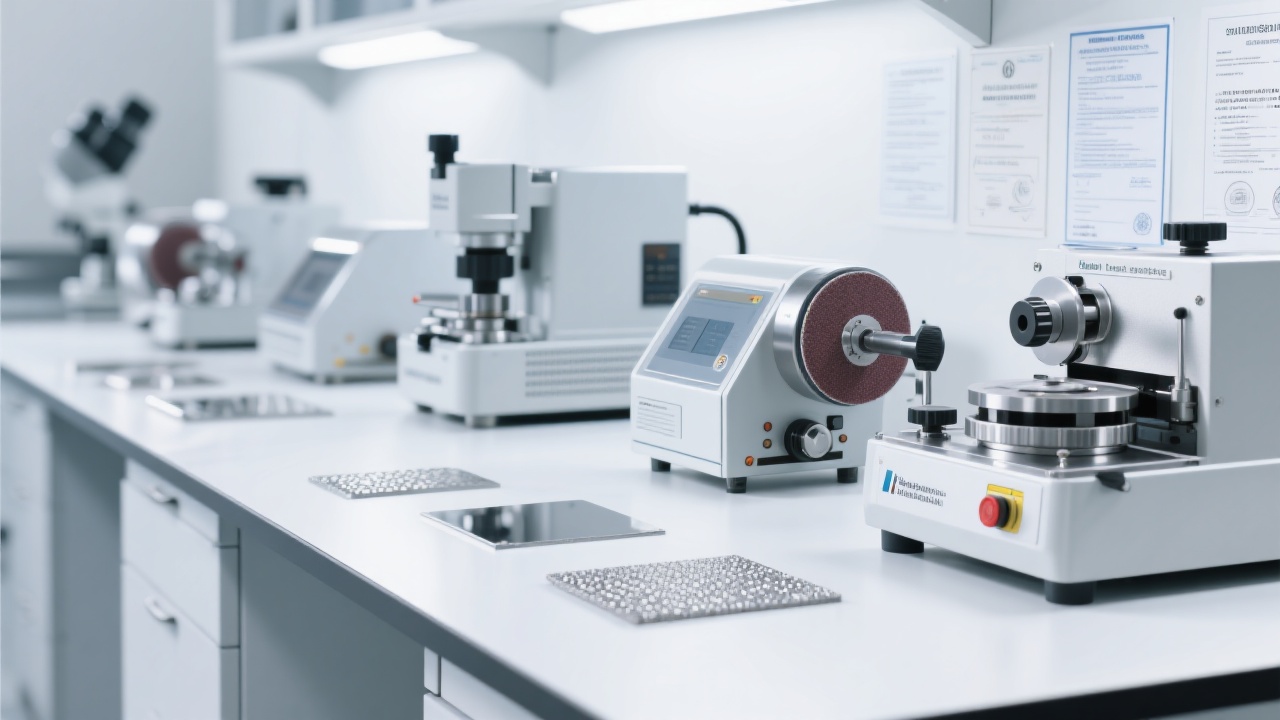 Diagrama de funcionamiento del sistema de carga cerrado en una máquina de dureza Vickers, mostrando cómo la retroalimentación real-time mantiene la fuerza constante.